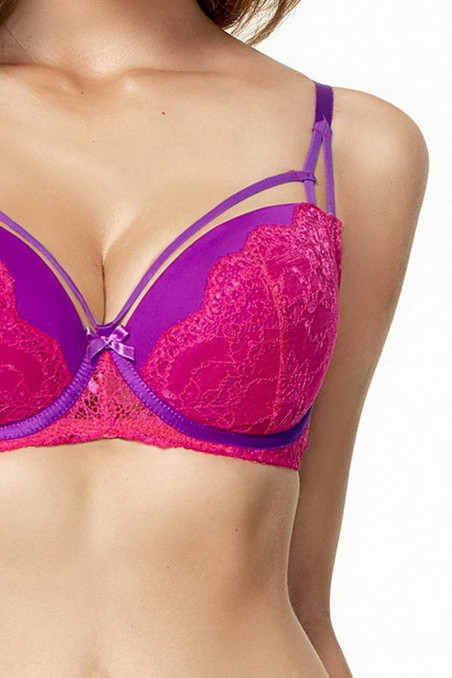 Бюстгальтер с эффектом пуш-ап Kinga Missi PU-657