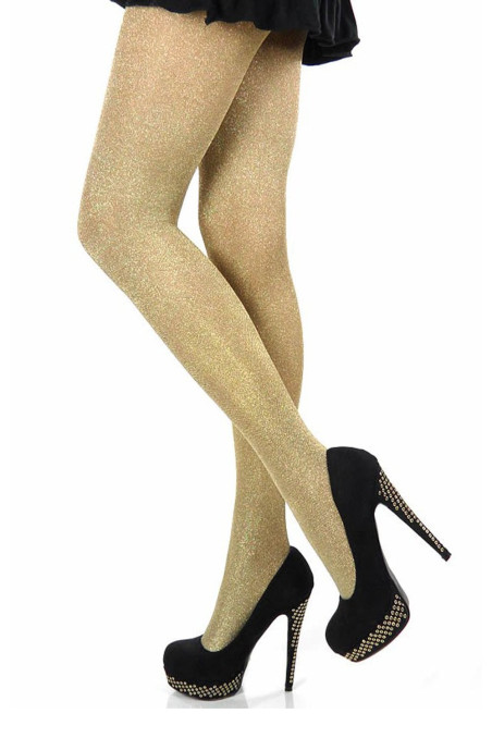 Колготки золоті Veneziana Regina 20 Lurex