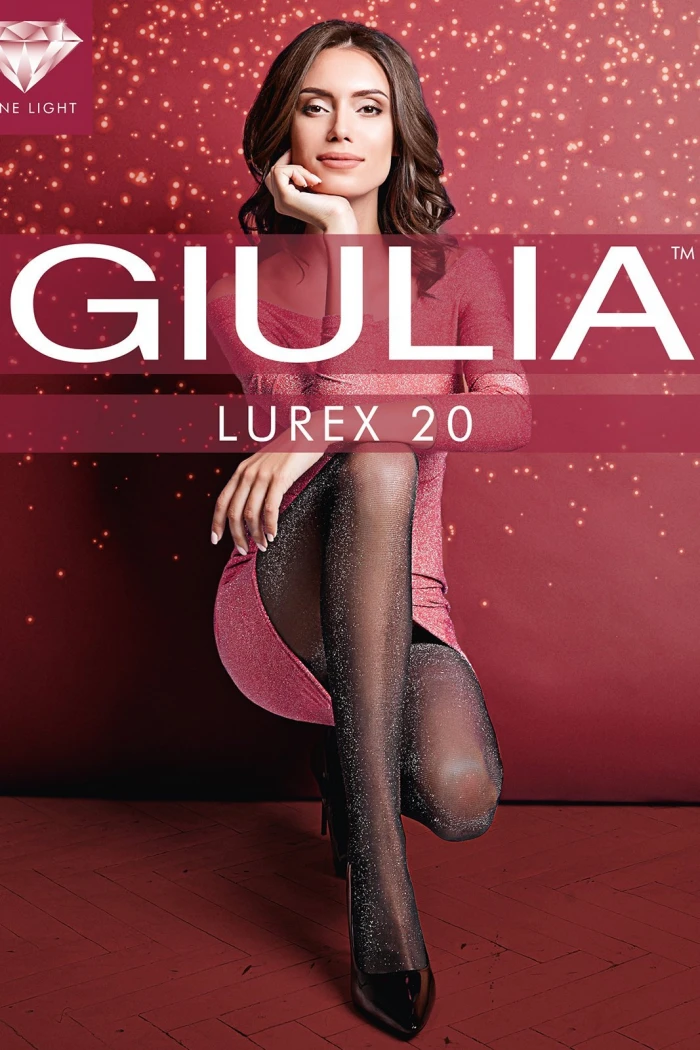 Колготки с люрексом GIULIA Lurex 20 model 1
