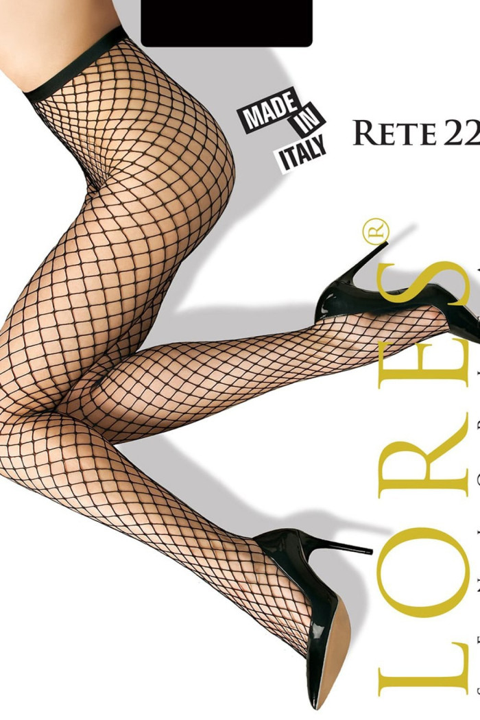 Колготки середня сітка Lores Rete 22