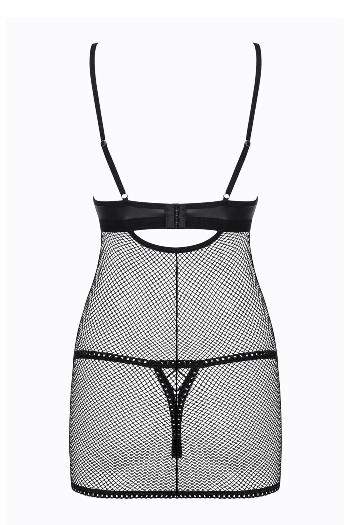Сорочка прозора Obsessive Redella chemise