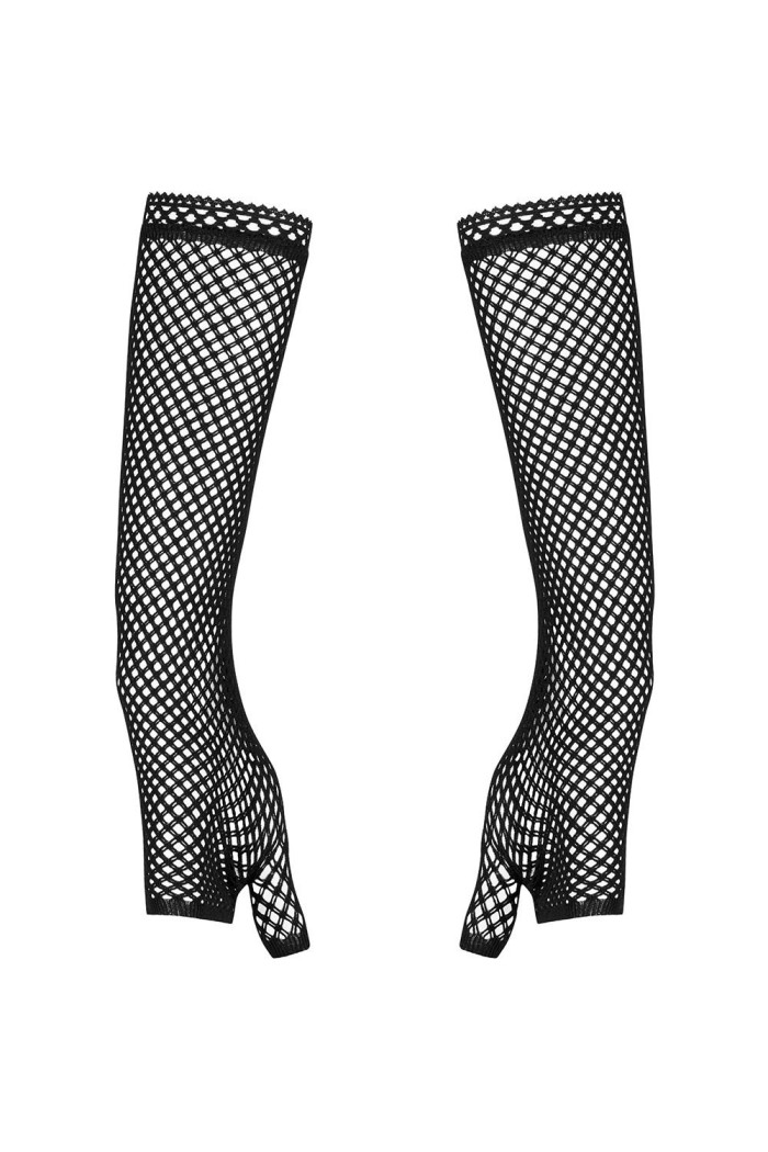 Рукавички з відкритими пальчиками Obsessive Darkie