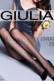 Колготки с красными сердечками GIULIA Lovers 20 model 4