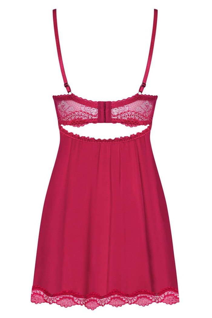 Пеньюар з трусиками Obsessive Rosalyne babydoll