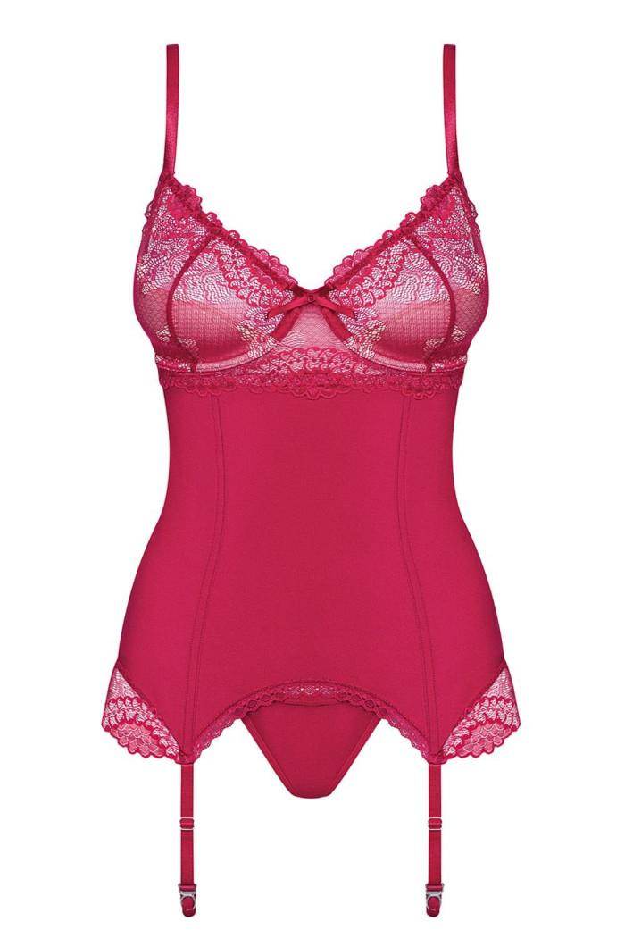 Корсет з трусиками Obsessive Rosalyne corset