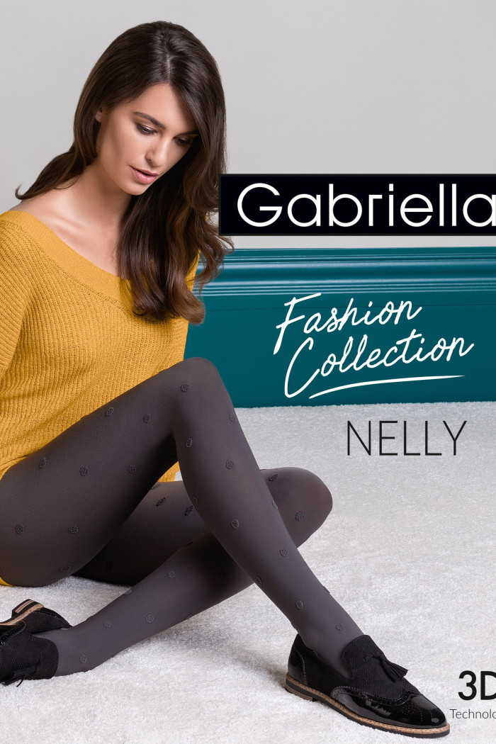 Колготки в горошок Gabriella Nelly 60 den