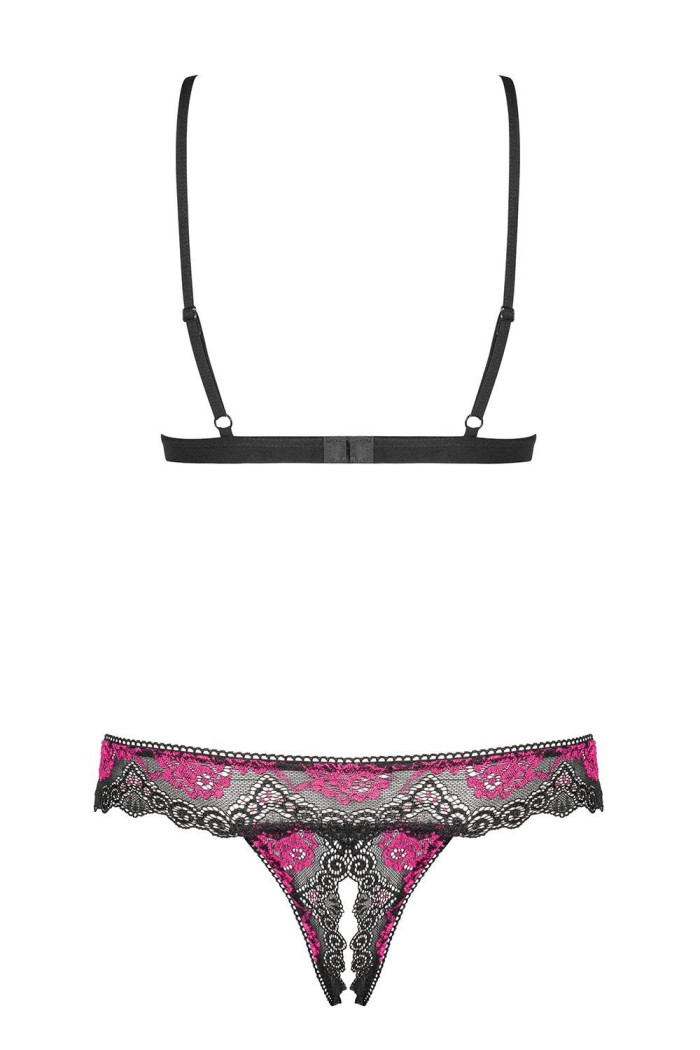 Комплект еротичний відкритий Obsessive Tulia set otwarty