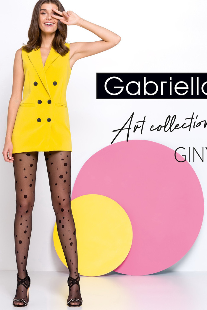 Колготки в горошек Gabriella Giny 20 den
