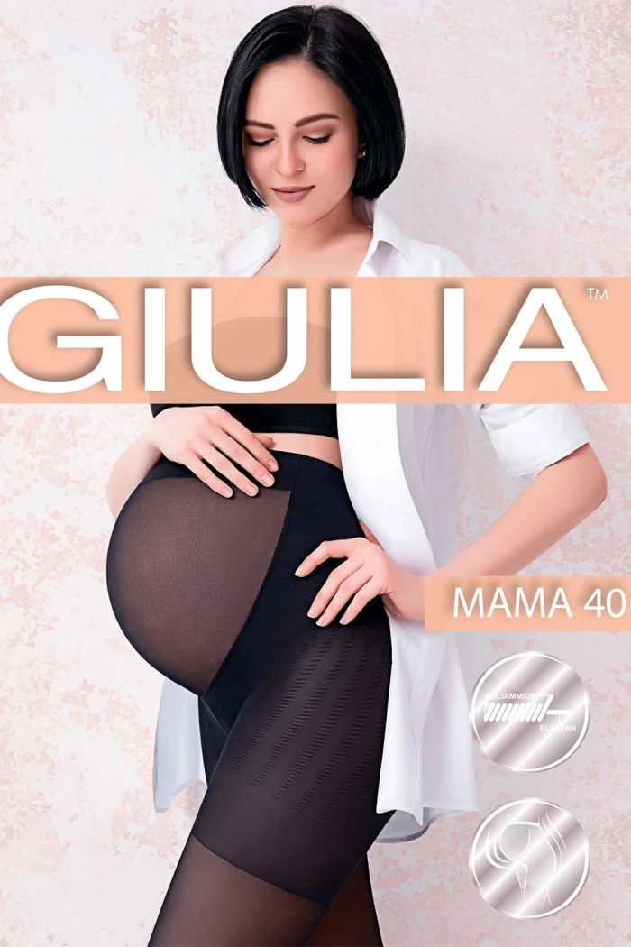 Колготки для вагітних Giulia MAMA 40