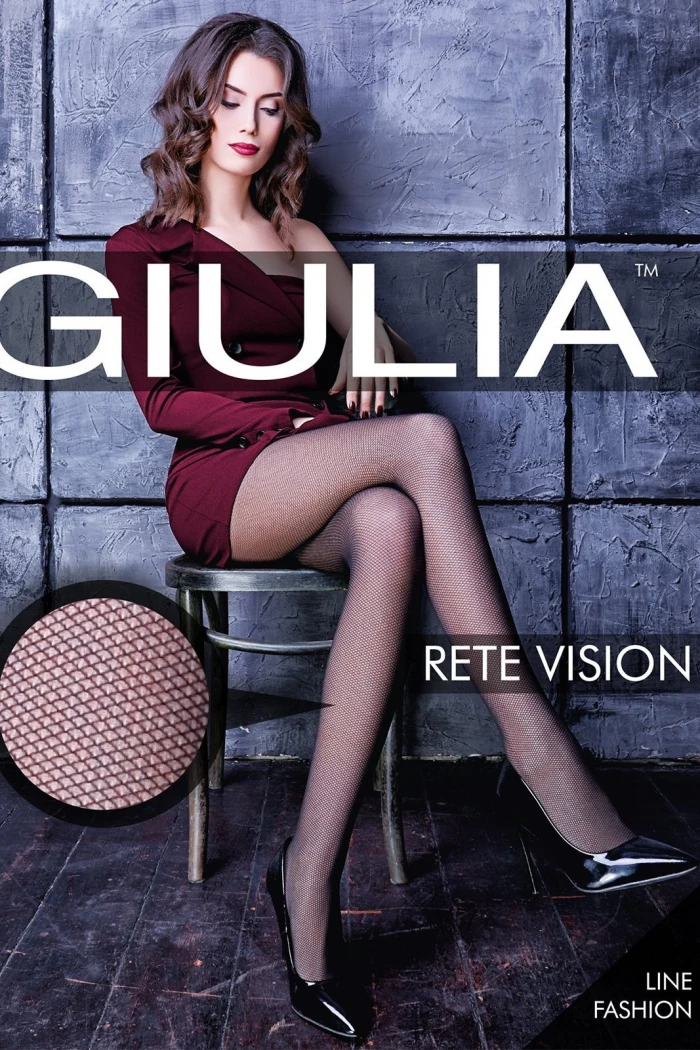 Колготки из микросетки GIULIA Rete vision 40 model 1