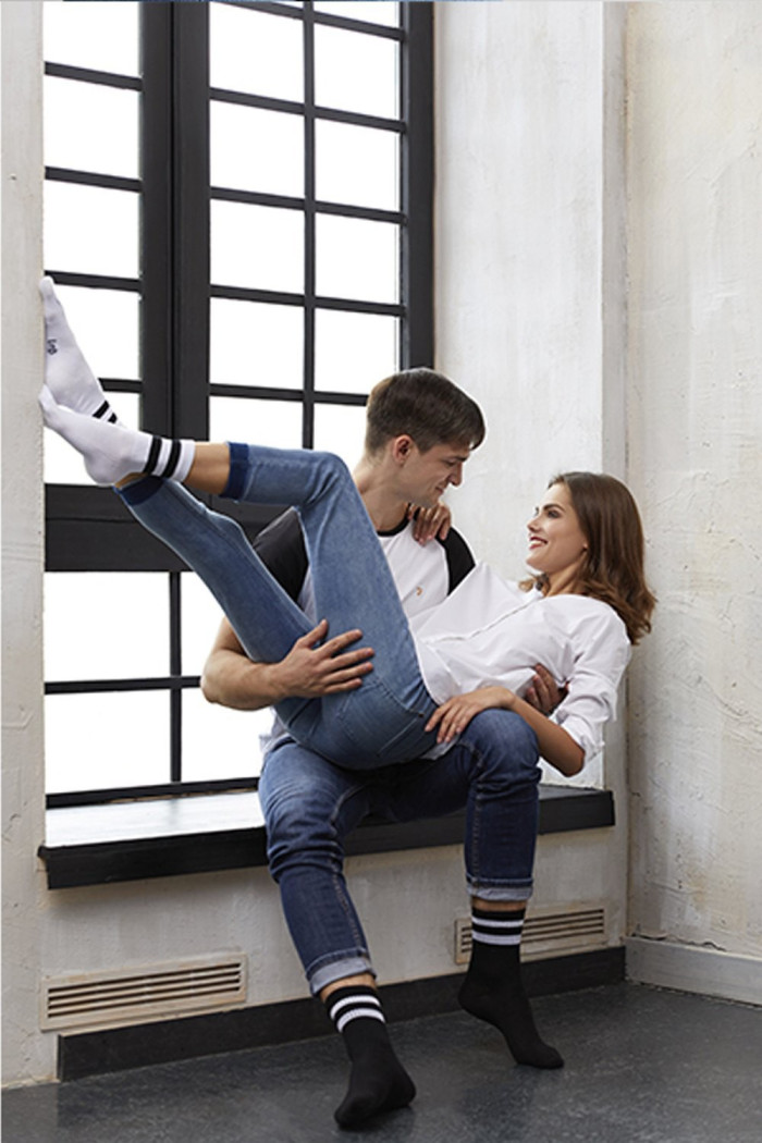 Носки высокие хлопковые Legs 81 SOCKS ACTIVE
