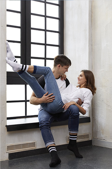 Носки высокие хлопковые Legs 81 SOCKS ACTIVE