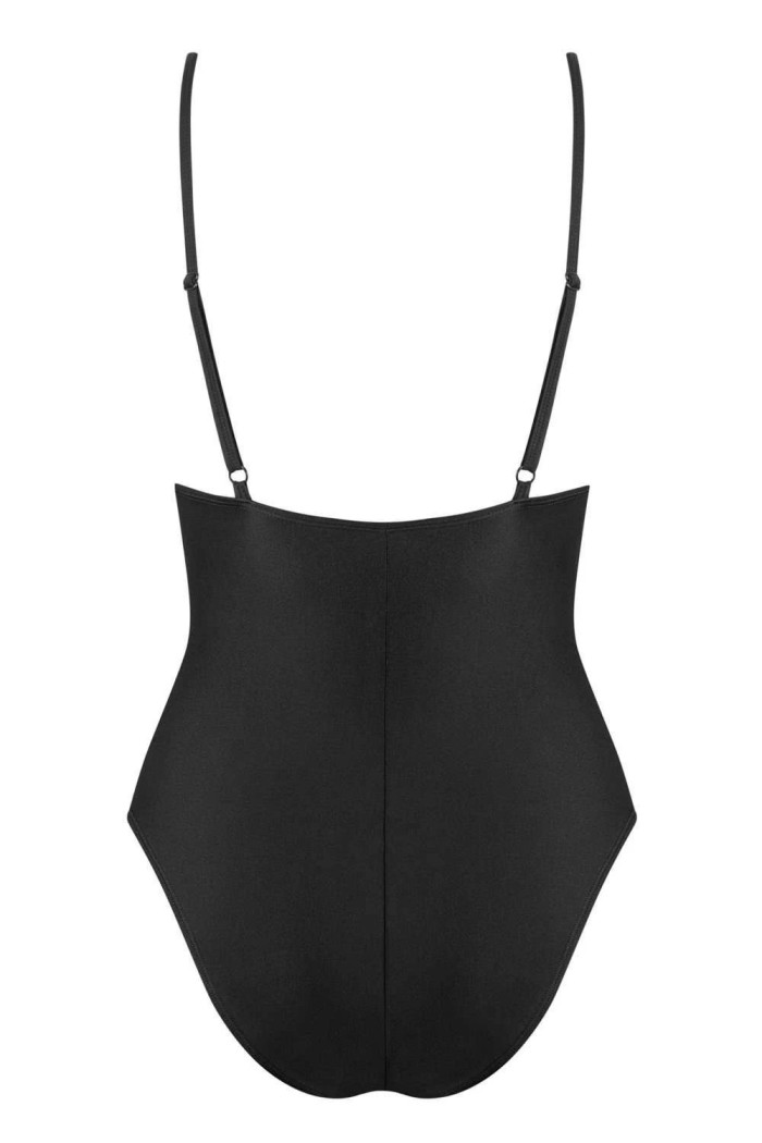 Купальник цельный со шнуровкой Obsessive Beverelle