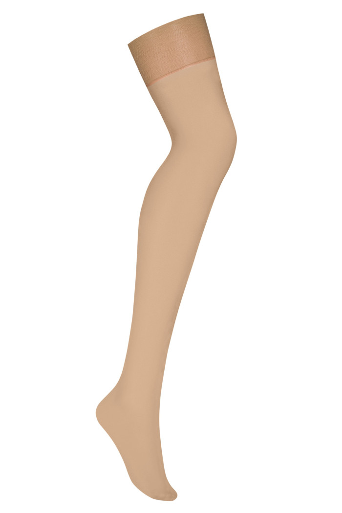 Панчохи під пояс Obsessive S800 Nude