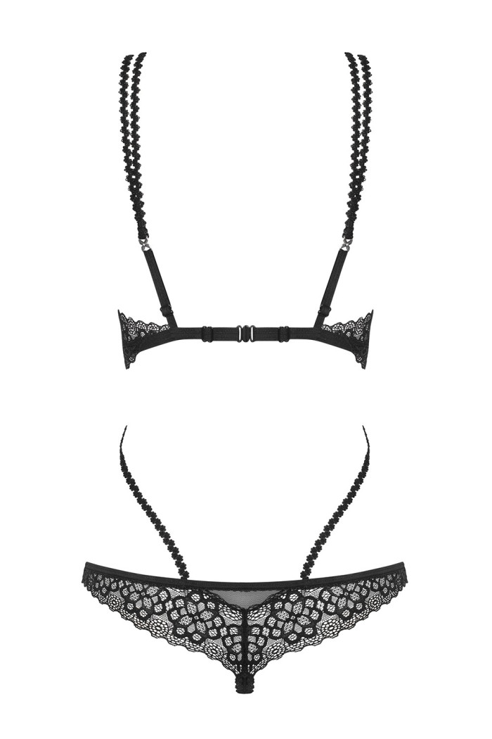 Боди с открытой грудью Obsessive Liferia