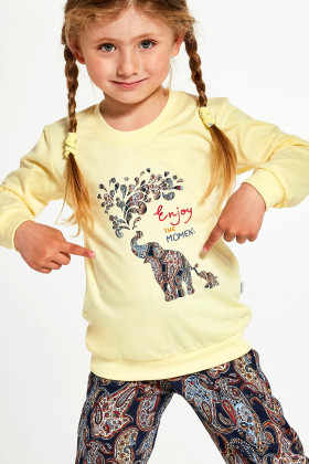 Комплект детский/пижама для девочки CORNETTE 594/133 Elephants
