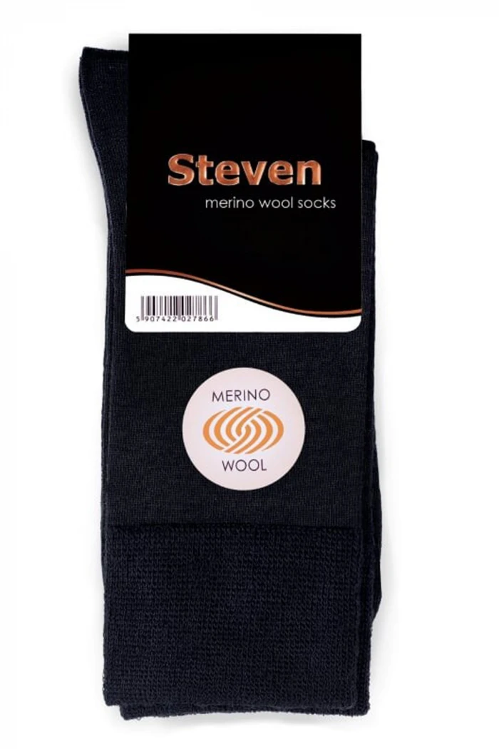 Носки мужские из шерсти мериноса STEVEN 130 Merino Wool
