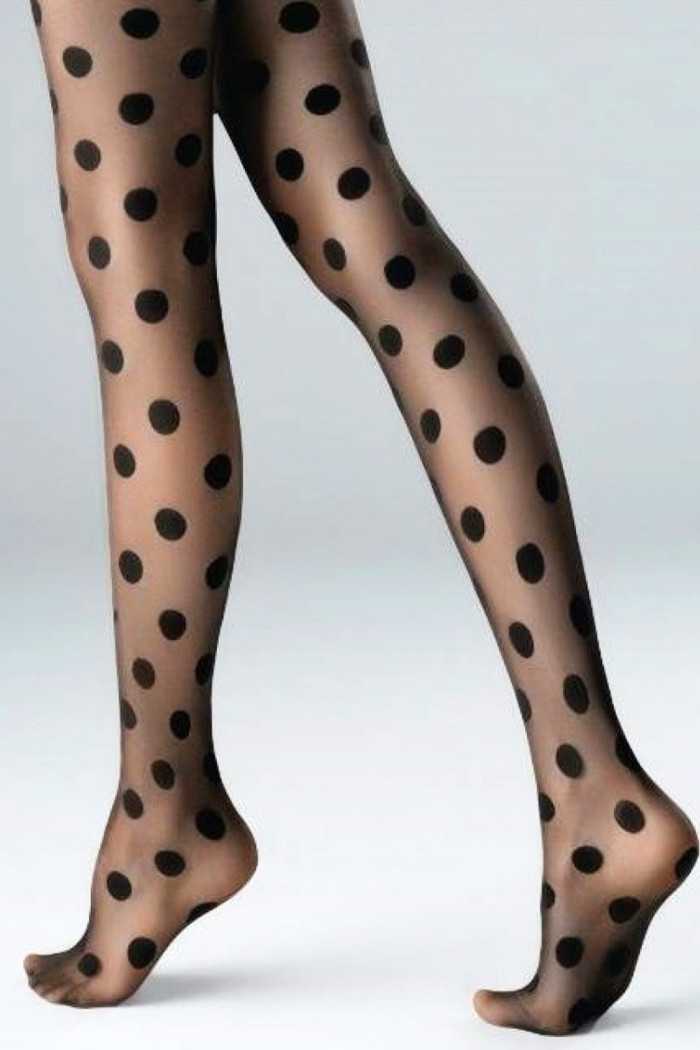 Колготки в крупный горошек Giulia AMALIA 20 №12