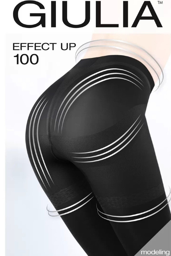 Колготки коригувальні щільні GIULIA EFFECT UP 100d Micro