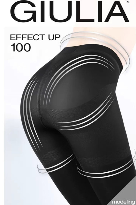 Колготки коригувальні щільні GIULIA EFFECT UP 100d Micro