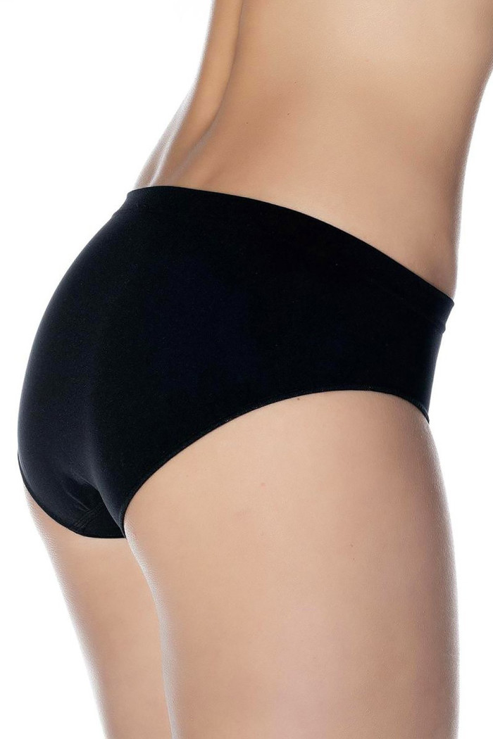 Трусики-сліпи безшовні Giulia Slip Basic Black