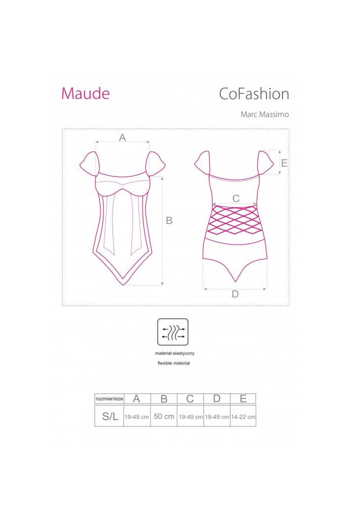 Боди-сетка Cofashion Maude