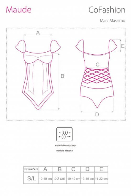 Боди-сетка Cofashion Maude