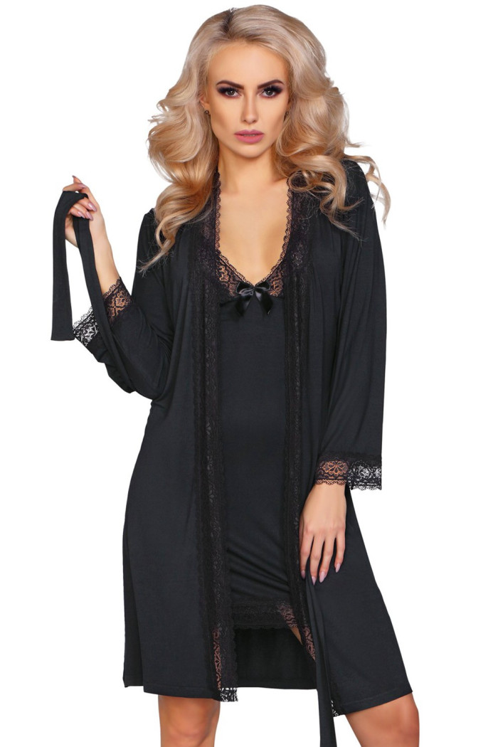 Халатик з сорочкою і трусиками Livia Corsetti Luisanna