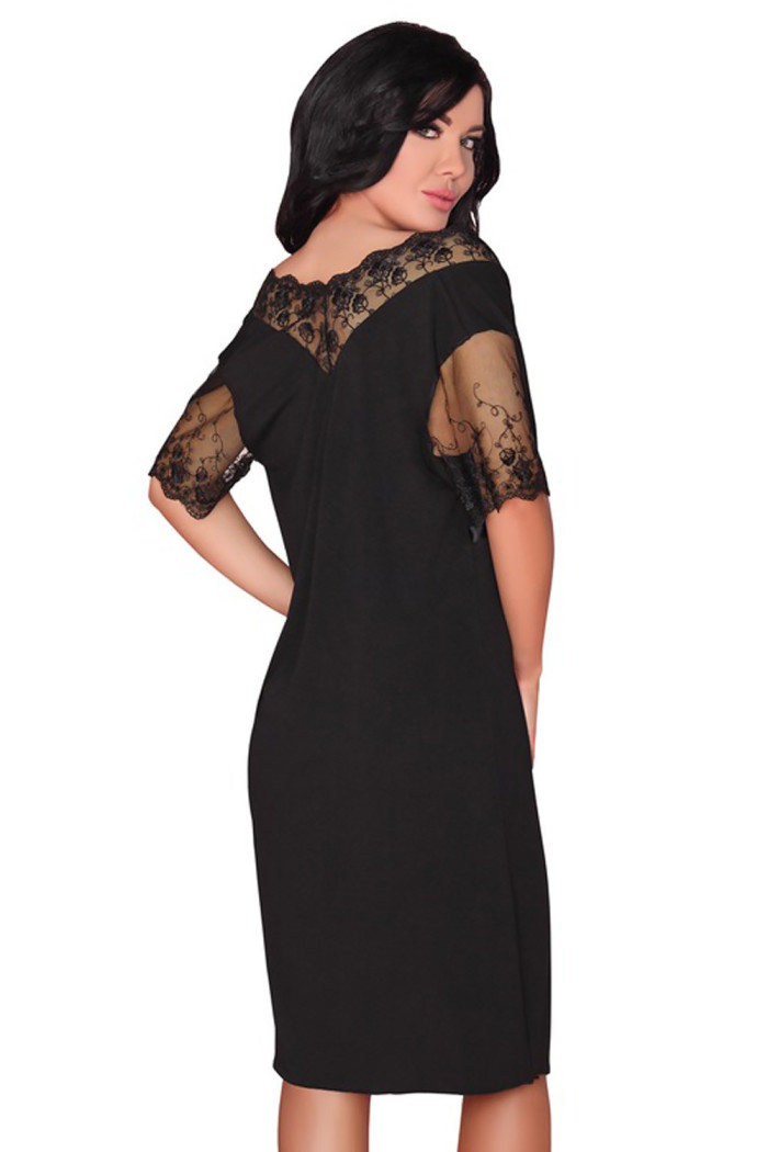 Халатик трикотажный с прозрачными вставками Livia Corsetti Keira