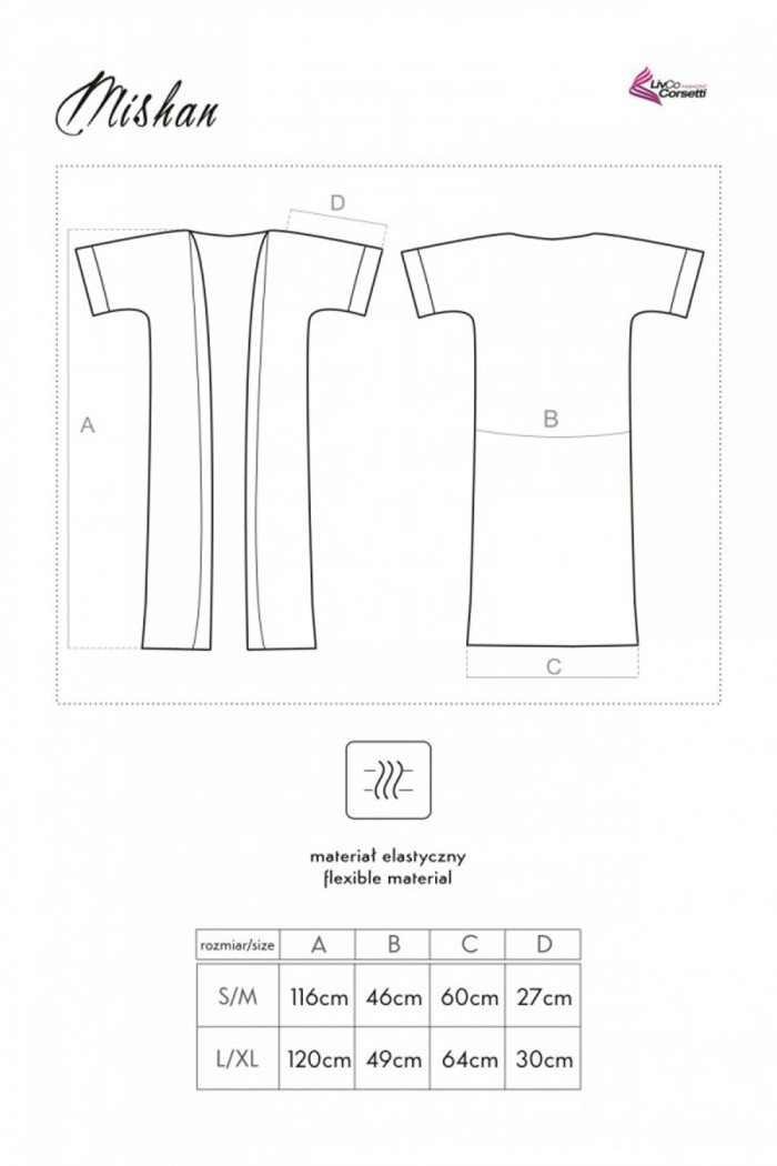 Сорочка с халатиком и трусиками Livia Corsetti Mishan