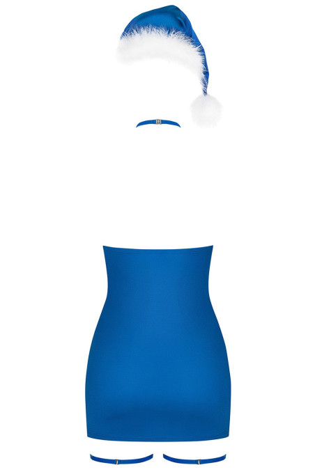 Сорочка з новорічними аксесуарами Obsessive Kissmas chemise
