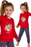 Комплект/піжама для дівчинки новорічна Cornette 592/130 Reindeer