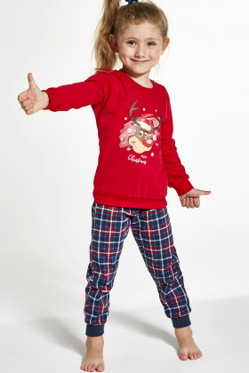 Комплект дитячий / піжама для дівчинки Cornette 594/130 Reindeer