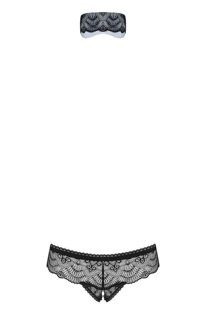 Комплект - трусики с повязкой на глаза Obsessive Firella Set