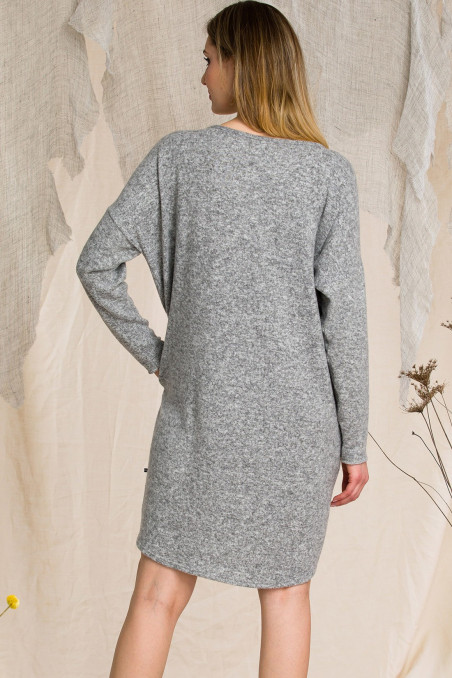 Теплое платье-туника Key LHD 211 B20