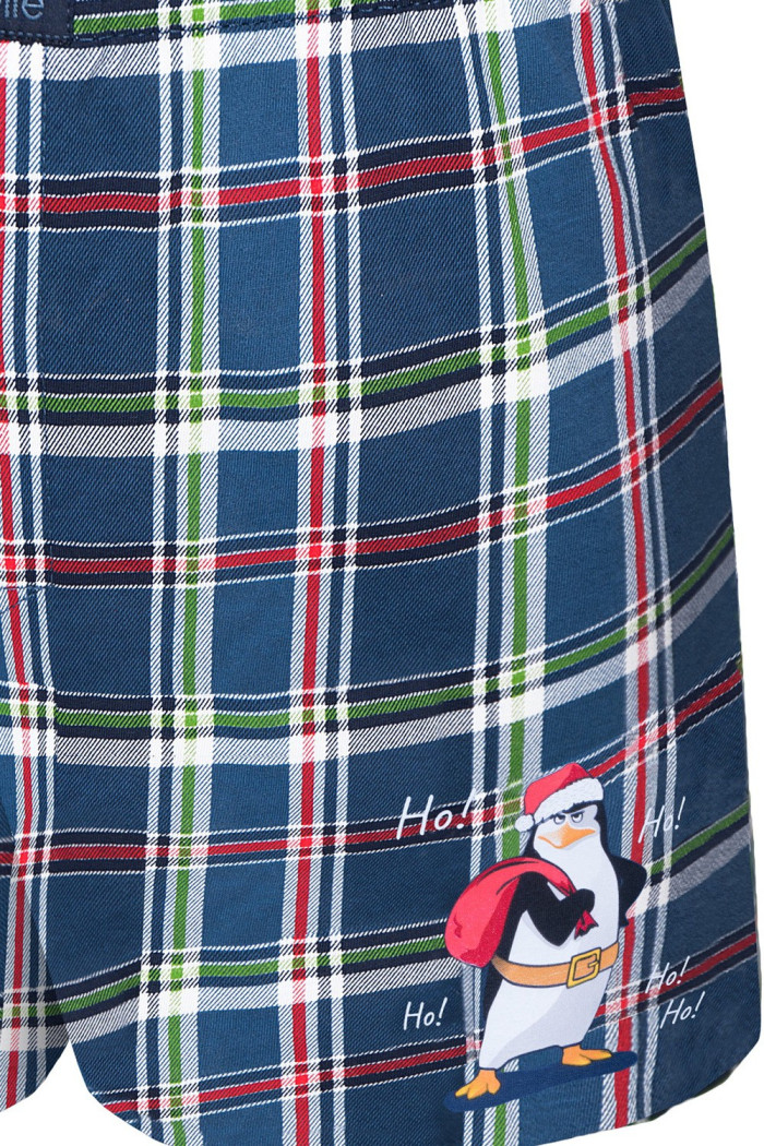 Чоловічі боксери з новорічним принтом Cornette 015/07 Ho! Ho! 2