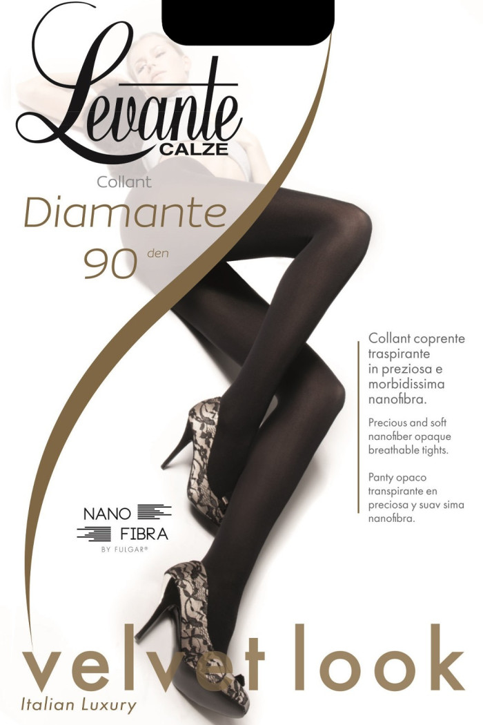 Матові колготки непрозорі LEVANTE Diamante 90 den