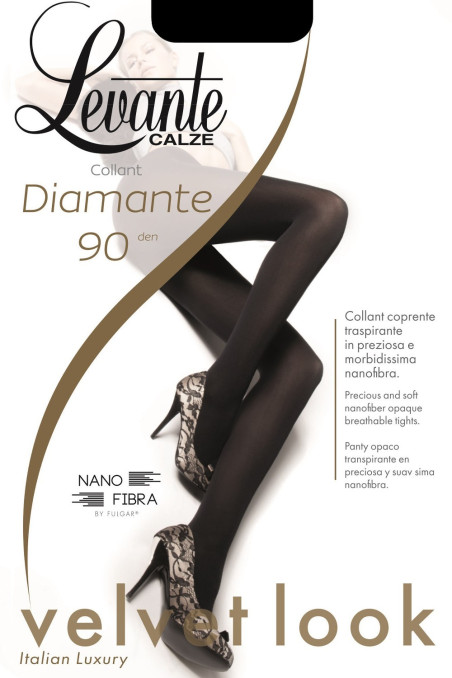 Матові колготки непрозорі LEVANTE Diamante 90 den