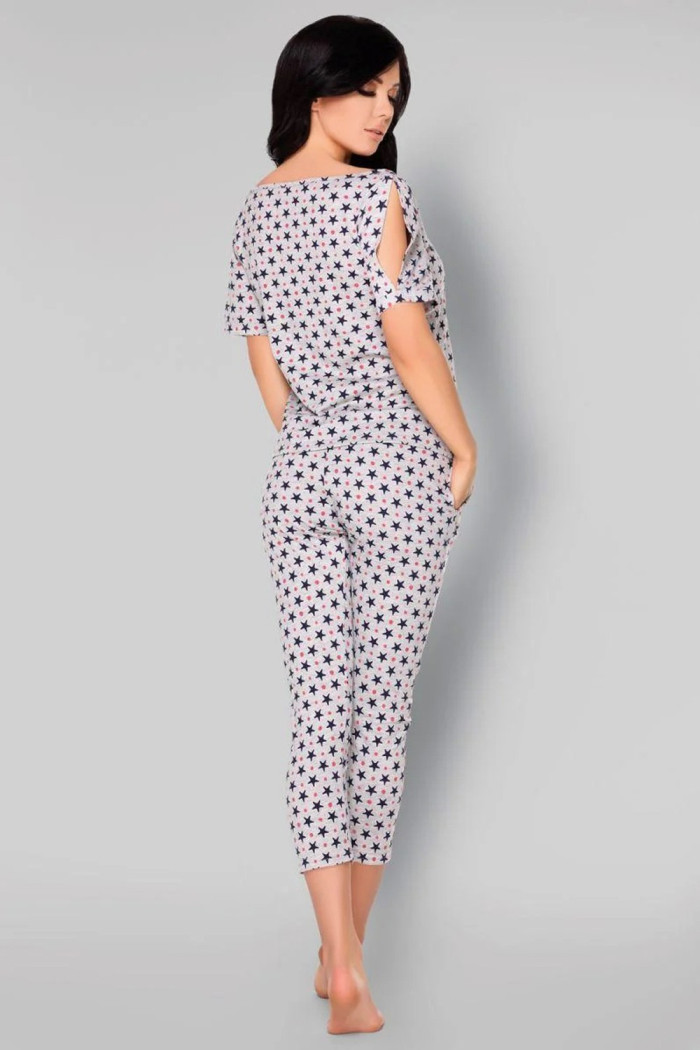 Пижама хлопковая со штанами Livia Corsetti Anahila