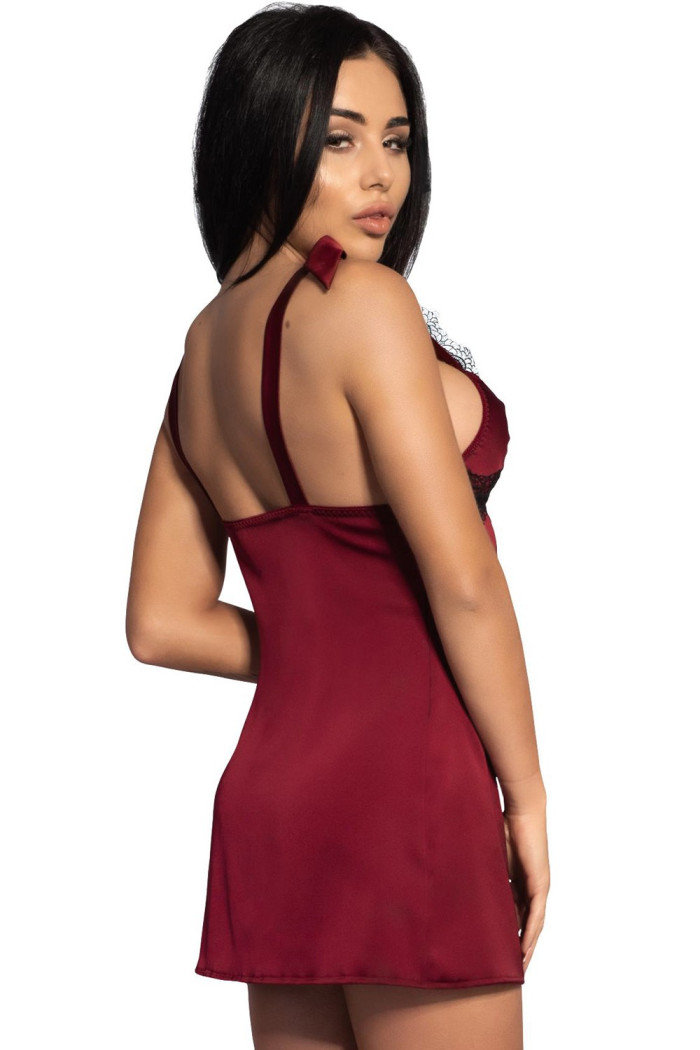 Атласна сорочка з трусиками Livia Corsetti Lucami