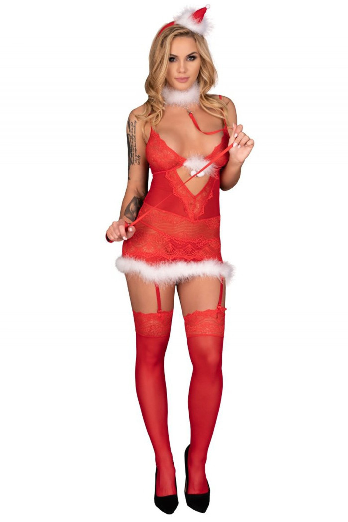 Сорочка з новорічними аксесуарами Livia Corsetti Niphrea