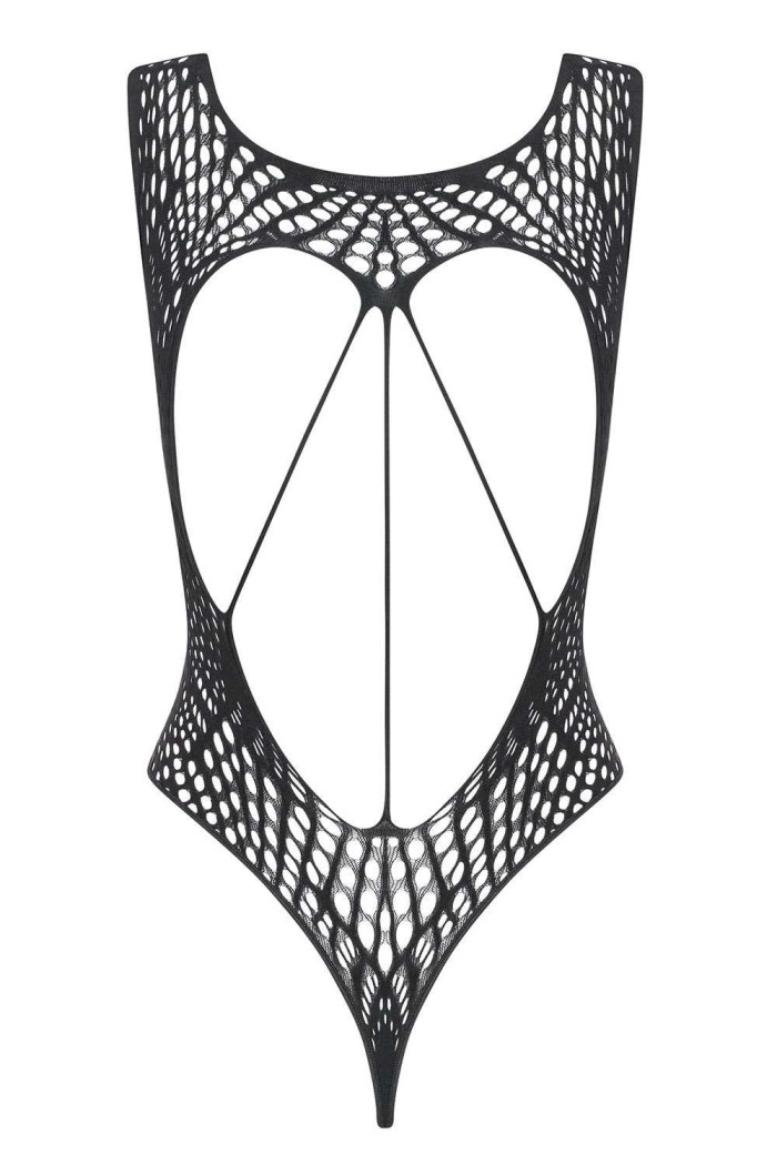 Боді-сітка з відкритою спиною Obsessive B127