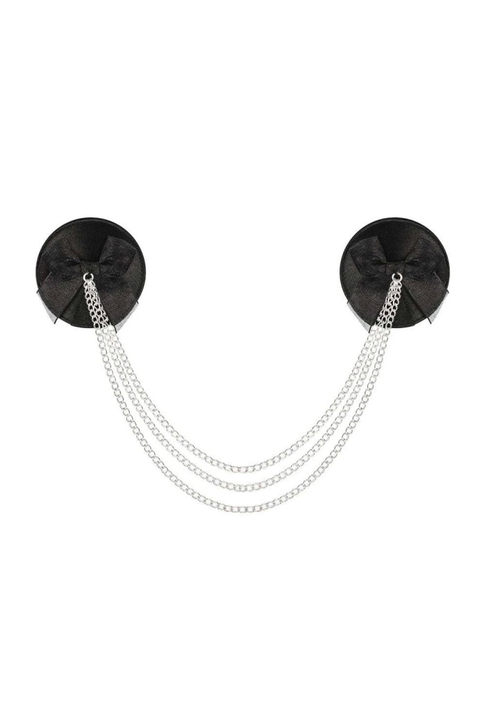 Накладки на груди з ланцюжком Obsessive A749