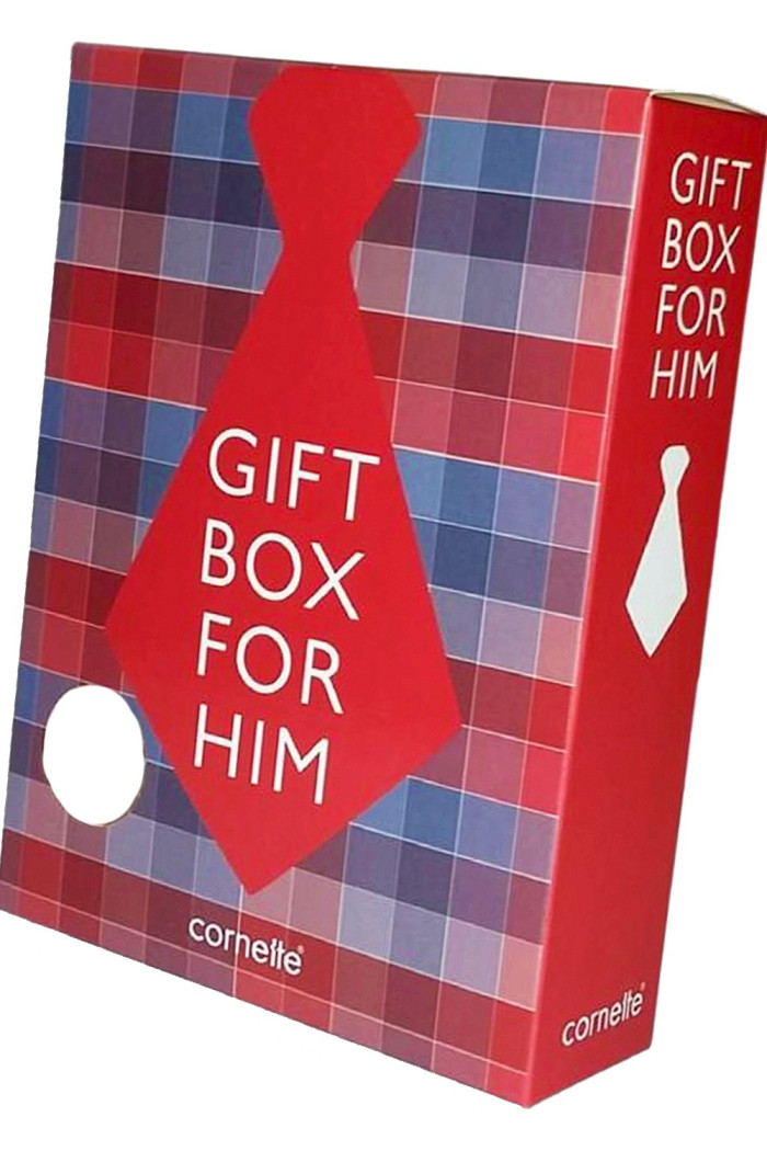 Труси-боксери з принтом Смайли Cornette 048/03 Emoticon 2