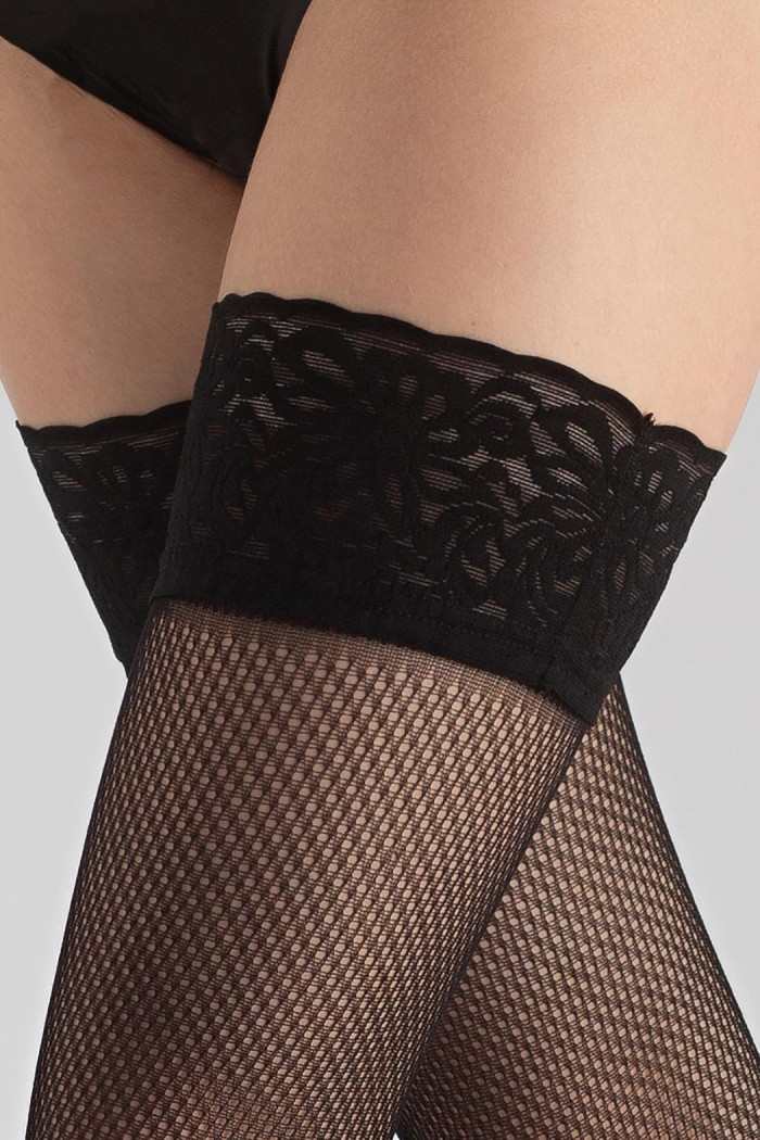 Чулки микротюль GIULIA Emotion Net 40 model 1