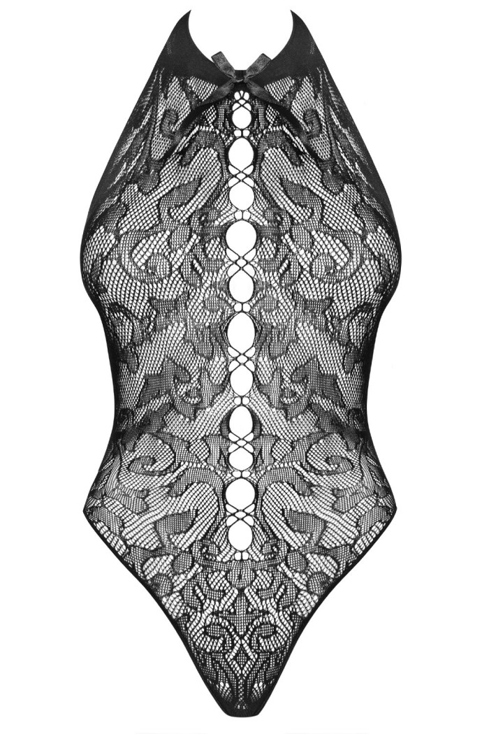 Ажурне боді з відкритою спиною Obsessive B119