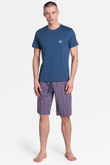 Мужской комплект-пижама с шортами Henderson 38364 ZEROTH