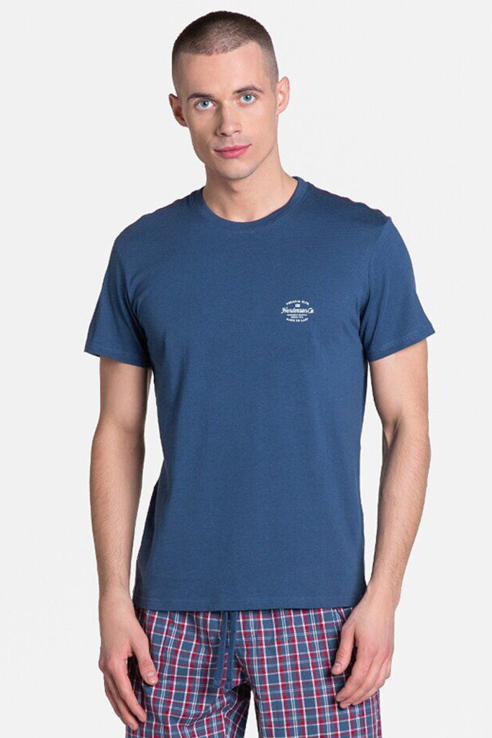 Мужской комплект-пижама с шортами Henderson 38364 ZEROTH