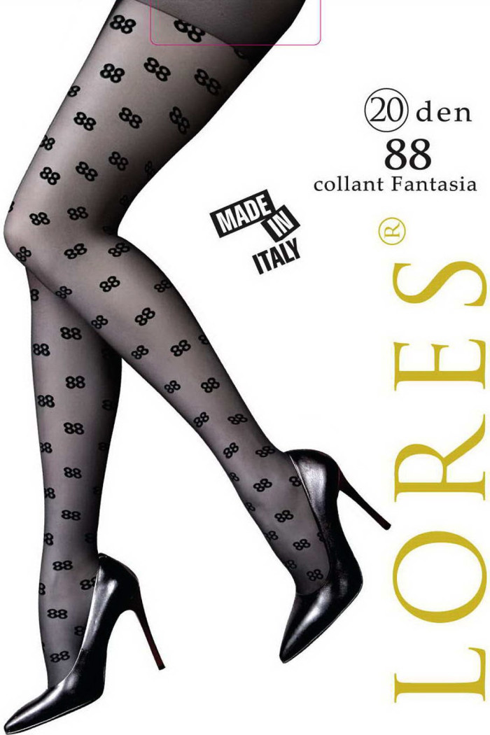 Колготки з візерунком Lores 88 Collant 20d