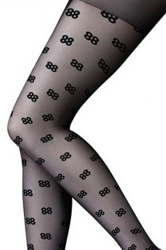 Колготки з візерунком Lores 88 Collant 20d 2